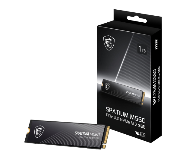 MSI 1TB M.2 PCIe Gen5 NVMe Spatium M560 - 1329275 - zdjęcie 5